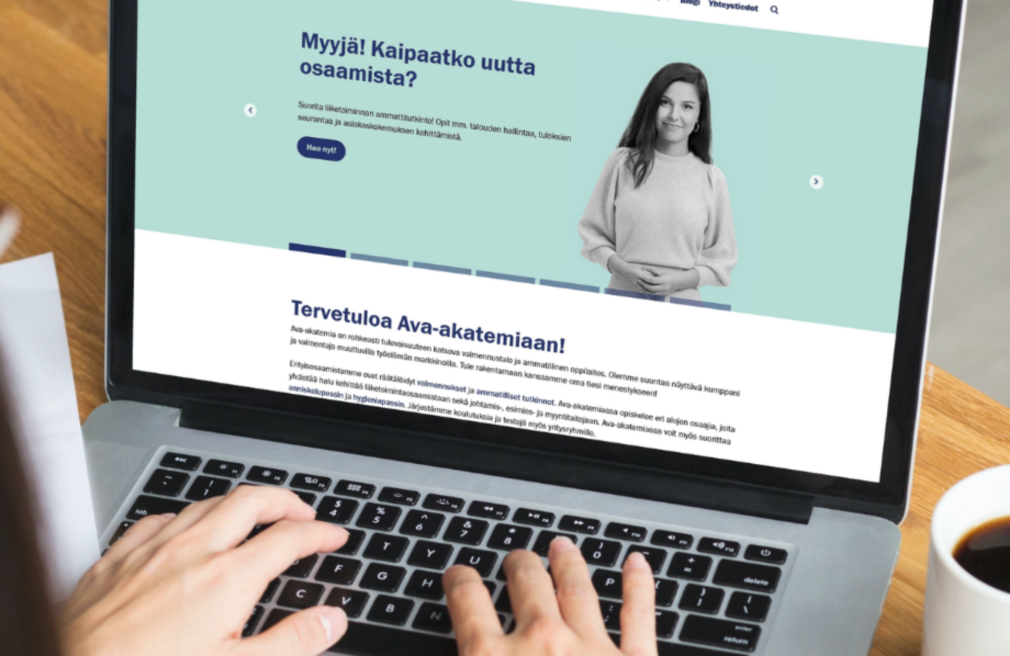 Hurja Solutions: Ava-akatemia saavutettavuusauditointi -refen kansikuva.