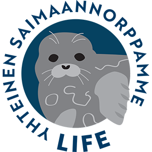 Yhteinen Saimaannorppamme -logo.