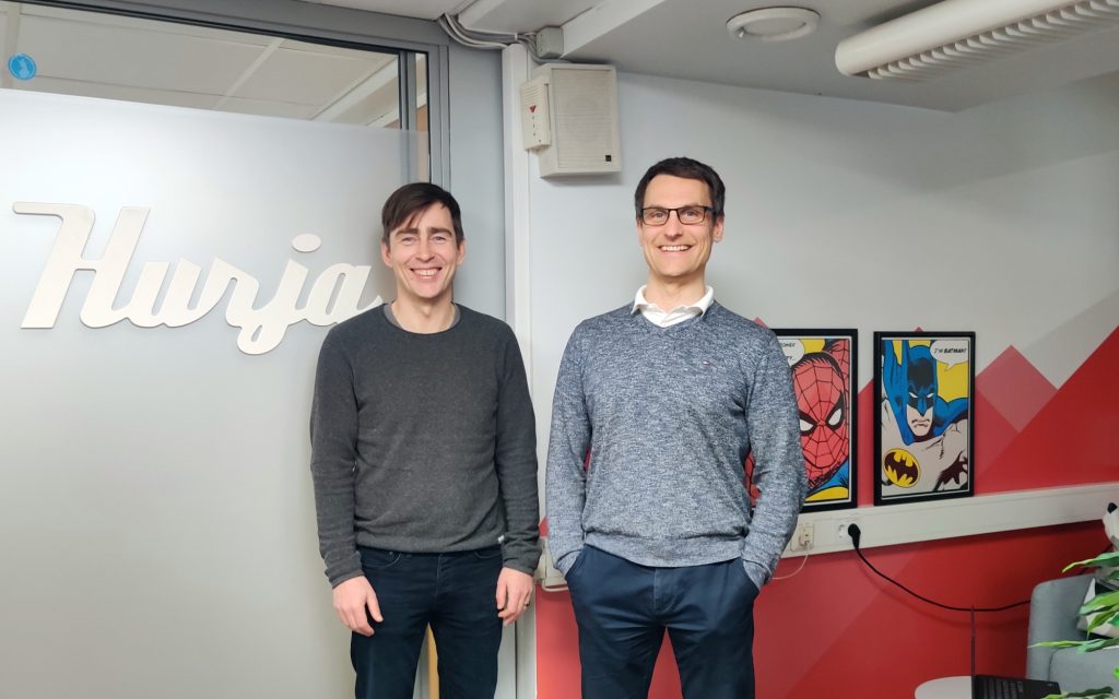 Hurja Solutions Oy: uudet hallituksen jäsenet: Tom Weckström ja Ozzi Järvinen.