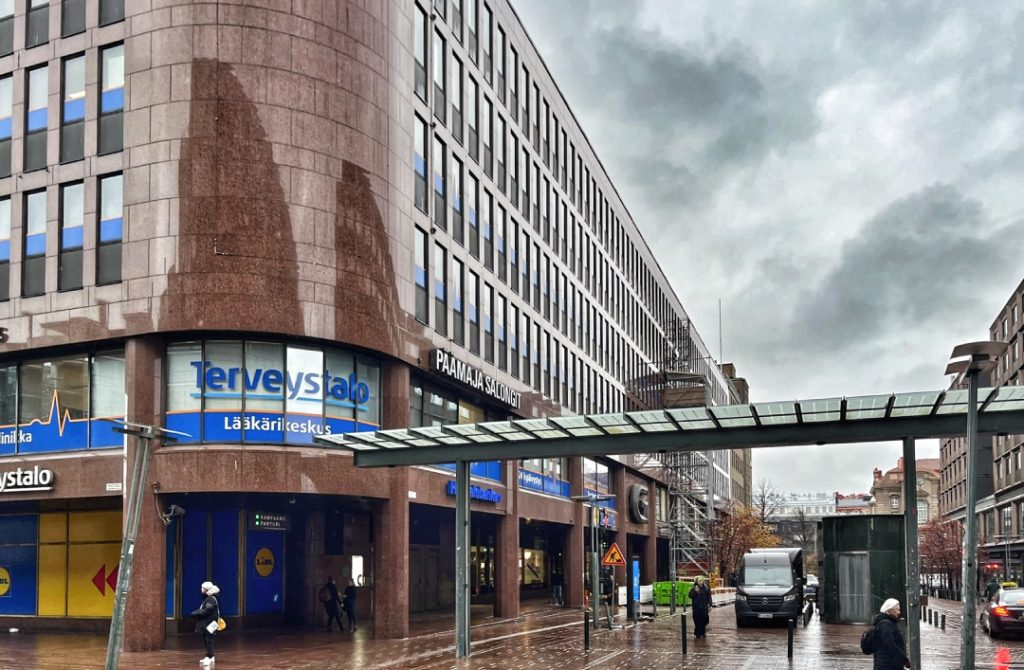 Hurjan Helsingin toimipiste Graniittitalossa.