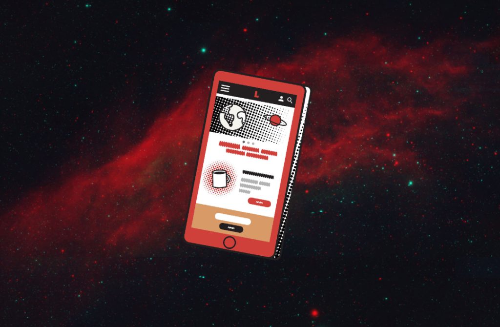 Mobiilisovellus visualisointi Hurja Solutions.